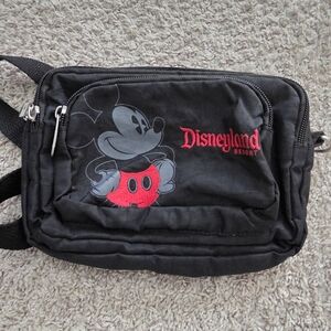 Black Mickey Mouse Men's Bag